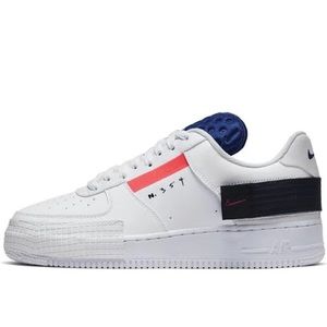 PRISTINE GENUINE Nike AIR FORCE 1 TYPE Men's Shoes White 2019 AF1 CI0054-100